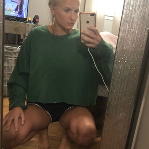 Nike cropped crew neck